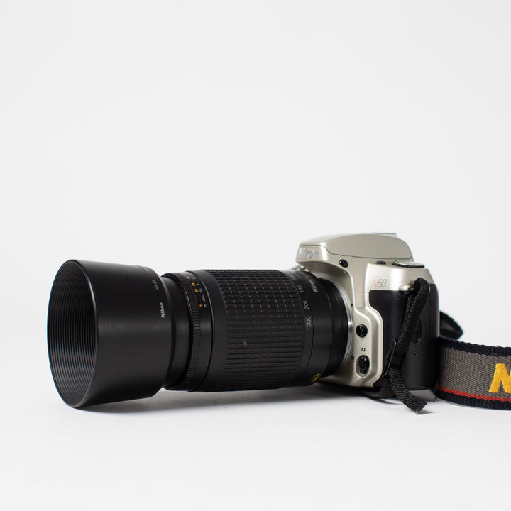 Nikon N60 kit w/ 35-70mm and 70-300mm zoom lenses