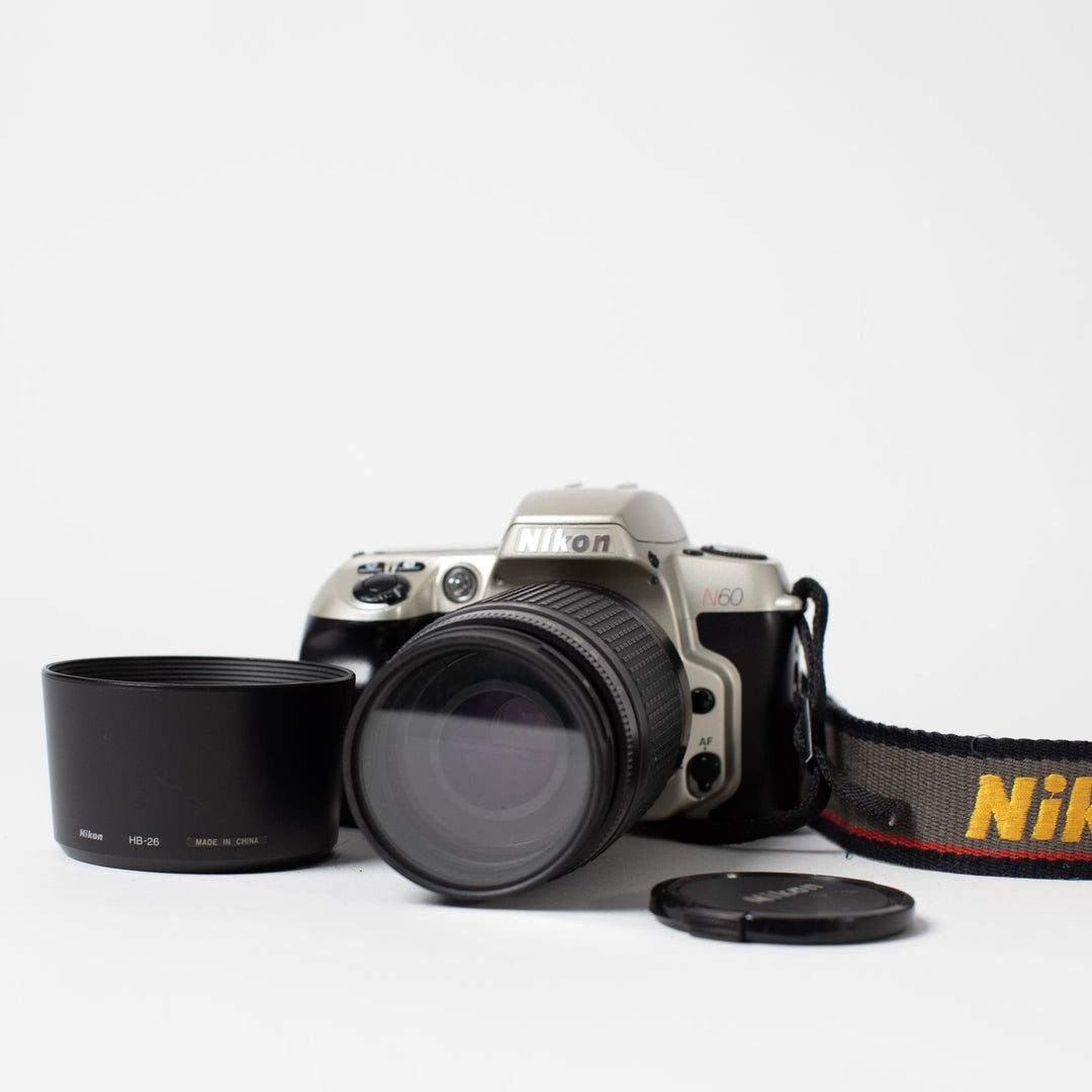 Nikon N60 kit w/ 35-70mm and 70-300mm zoom lenses