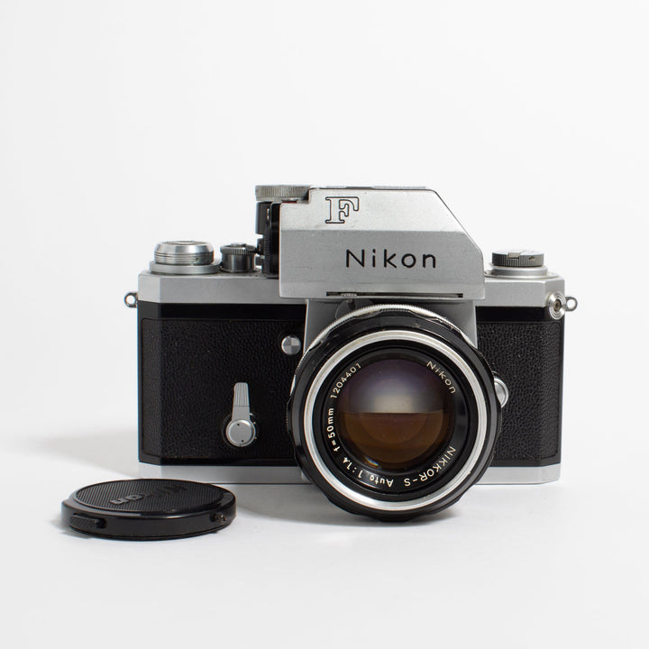 Nikon F Photomic with 50mm f/1.4 Nikkor-S Lens