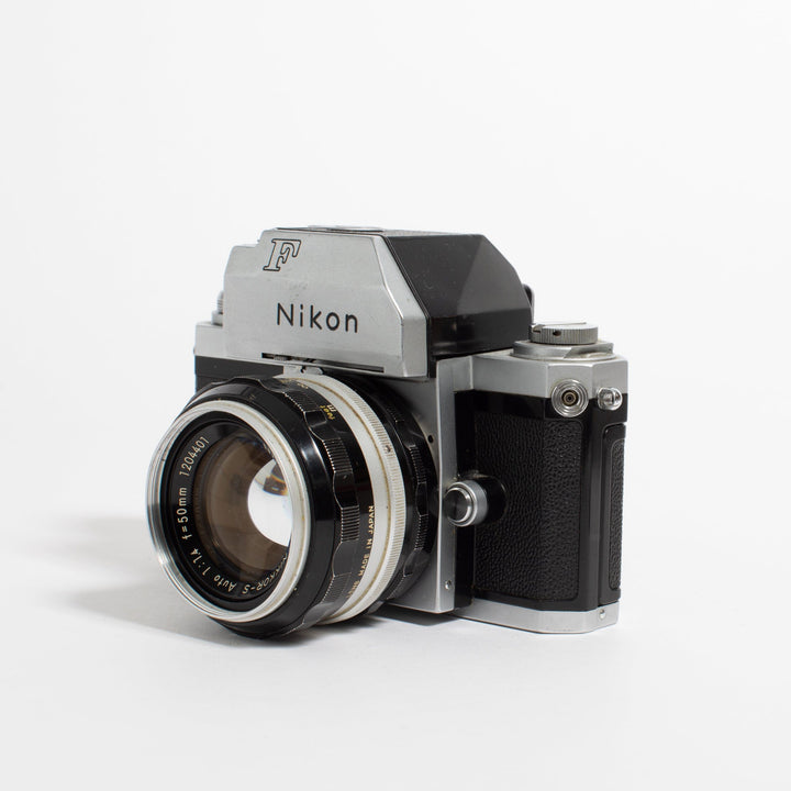 Nikon F Photomic with 50mm f/1.4 Nikkor-S Lens