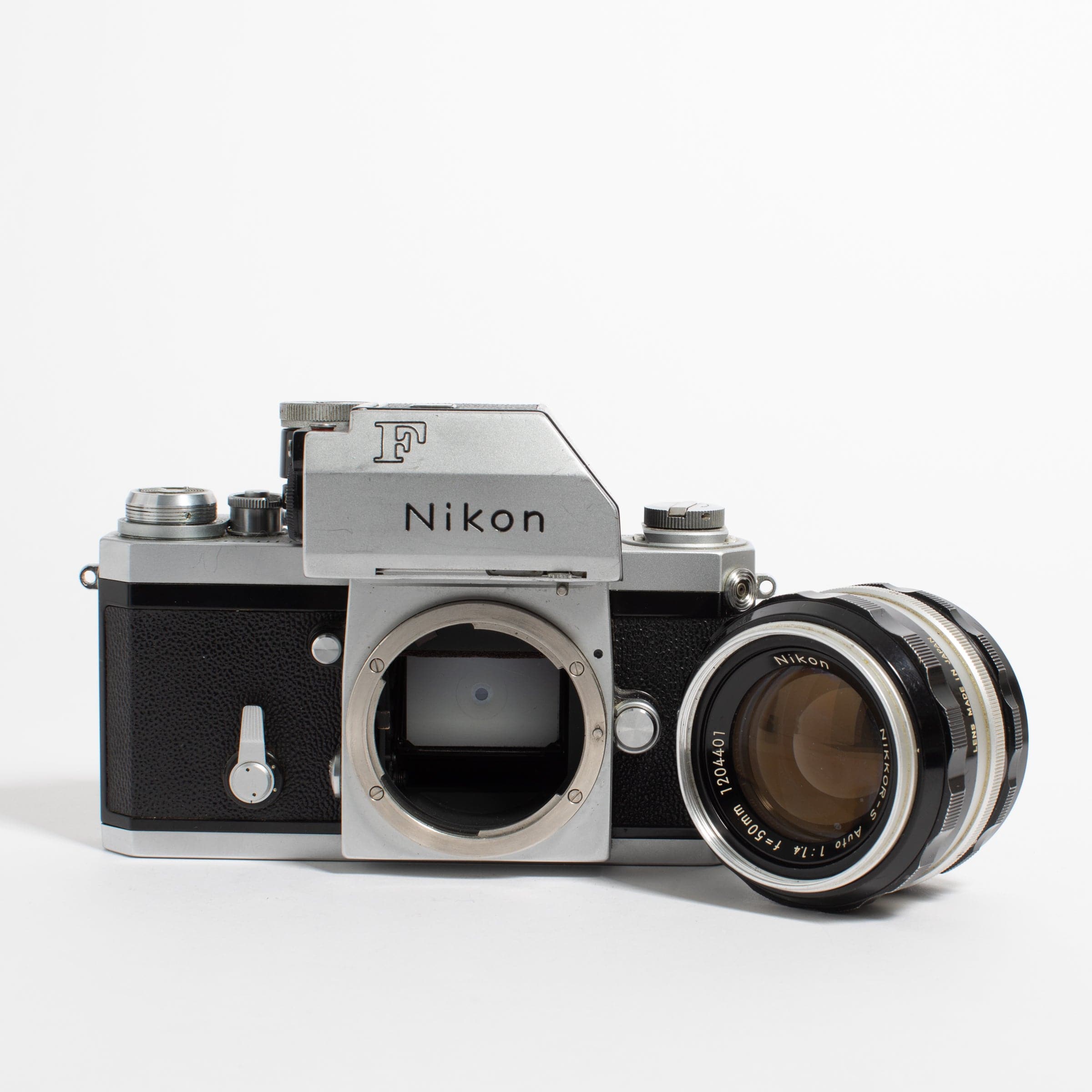 Nikon F Photomic with 50mm f/1.4 Nikkor-S Lens