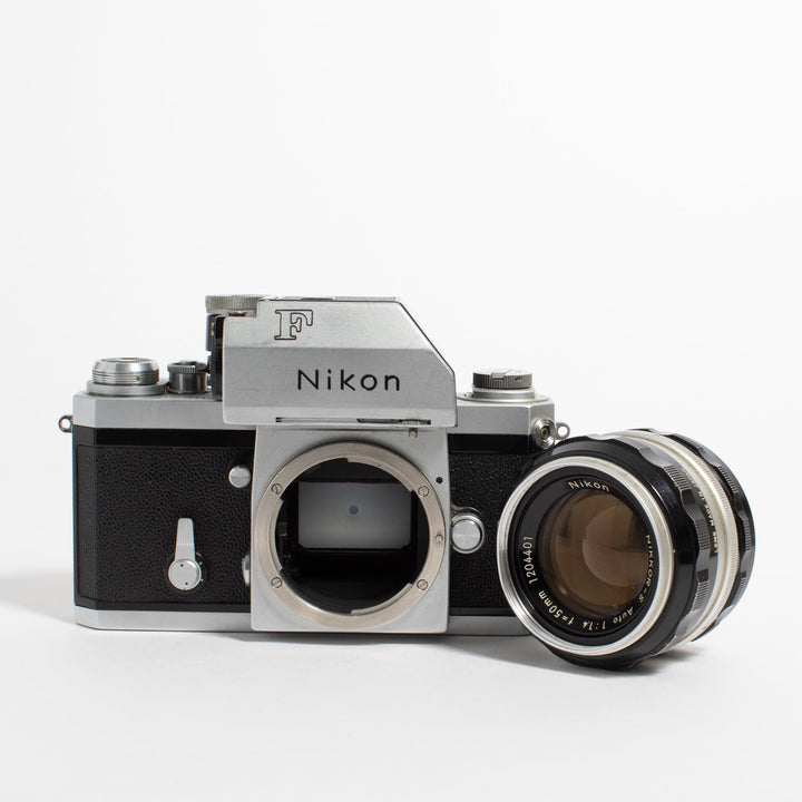Nikon F Photomic with 50mm f/1.4 Nikkor-S Lens