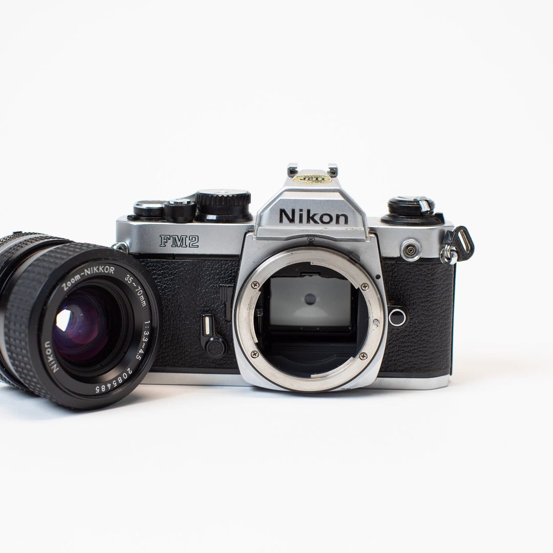 Nikon FM2n w/ 35-70mm f/3.3-4.5 Lens, film tested!