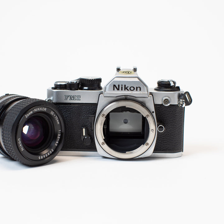Nikon FM2n w/ 35-70mm f/3.3-4.5 Lens, film tested!