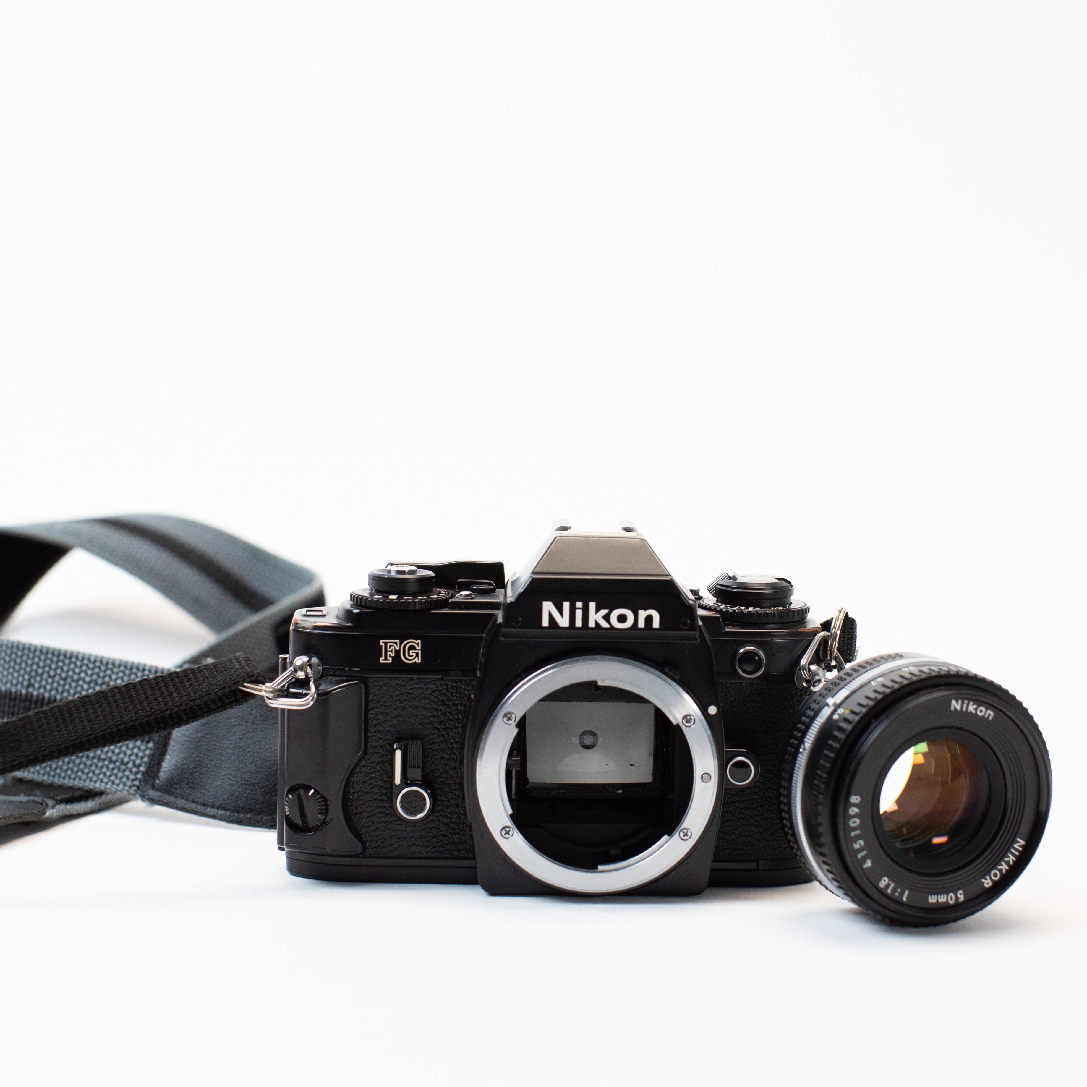 Nikon FG ブラックボディー　タイマー以外完動美品 Nikon FG ブラックボディー タイマー以外完動美品 - メルカリ