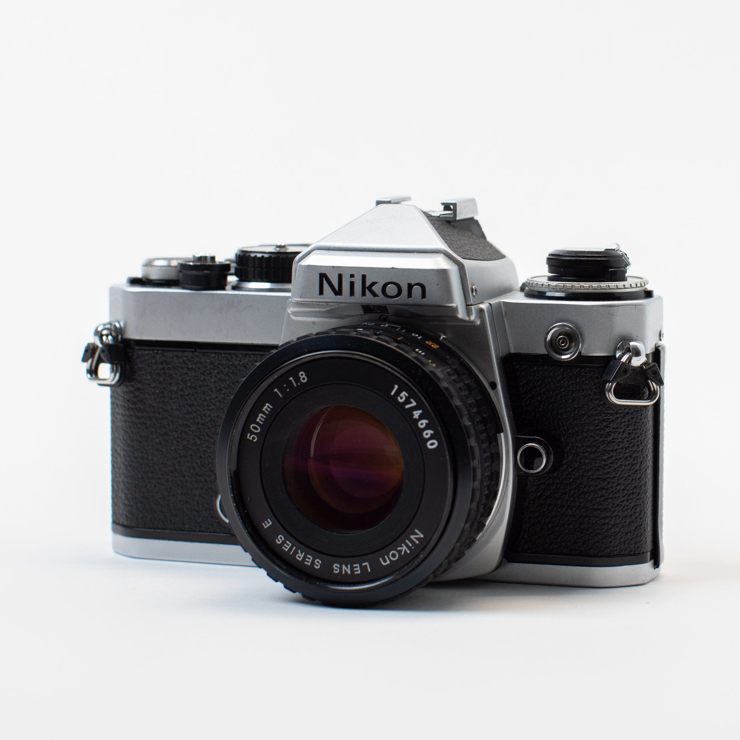 Vintage nikon series hot e camera with lenses