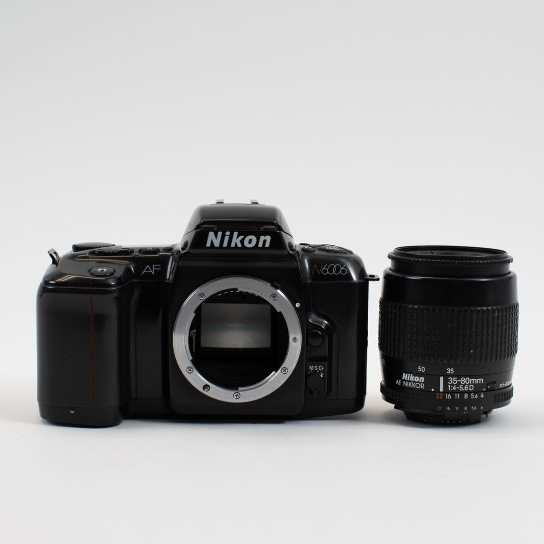 Nikon N6006 with AF Nikor 35-80mm f/4-5.6 D Lens