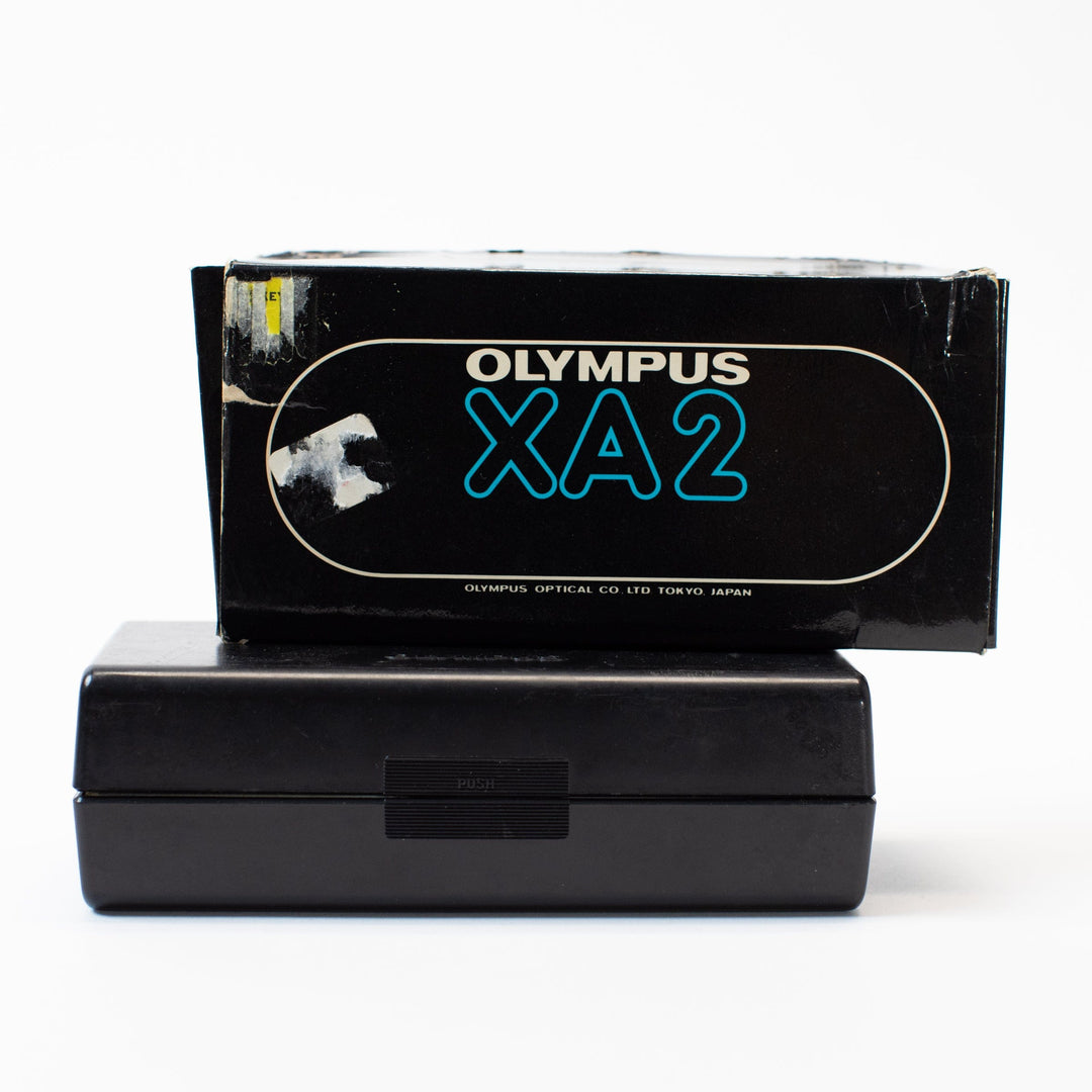 Olympus XA2 with A11 Flash (w/ hard shell case)