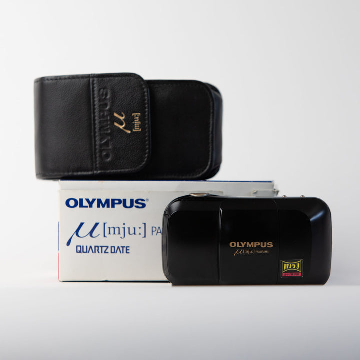 Olympus Mju I Panorama with original packaging and case