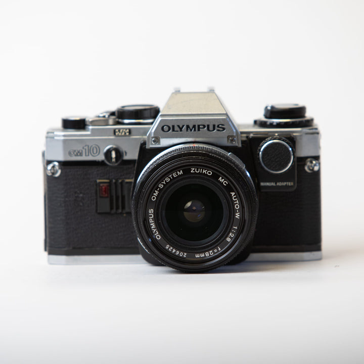 Olympus OM-10 with 28mm f/1.8