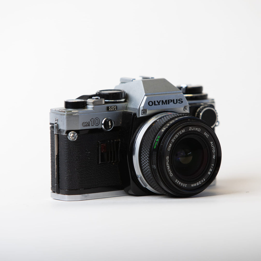 Olympus OM-10 with 28mm f/1.8