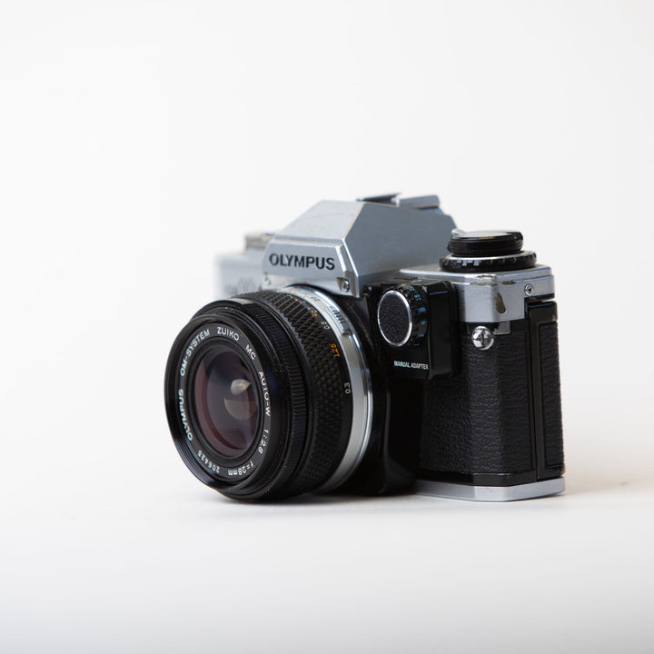Olympus OM-10 with 28mm f/1.8
