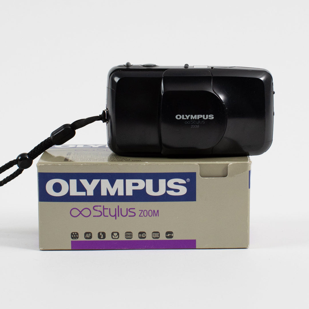 Olympus Infinity Stylus Zoom (Black) With Original Box