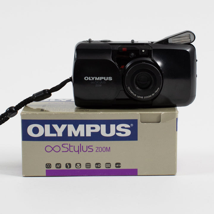 Olympus Infinity Stylus Zoom (Black) With Original Box