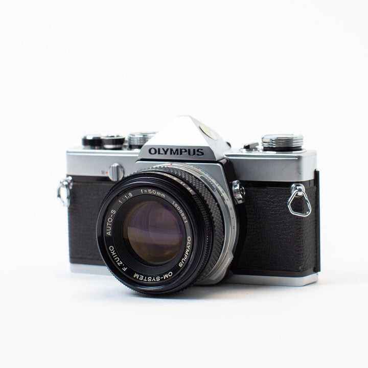 Olympus OM-1 with 50mm f/1.8 lens, recent CLA