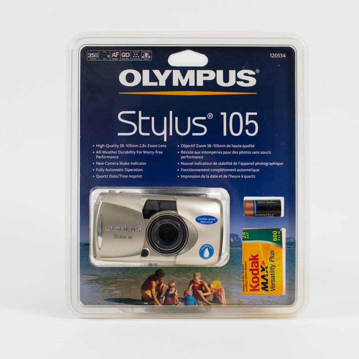 Olympus Stylus 105 in original packaging