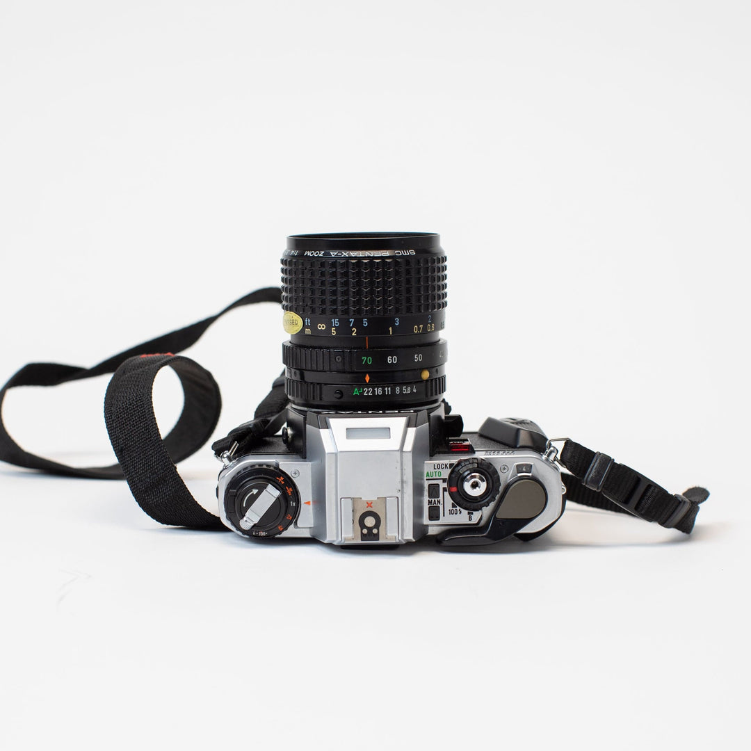 Pentax Program Plus with Pentax-A Zoom 35-70mm