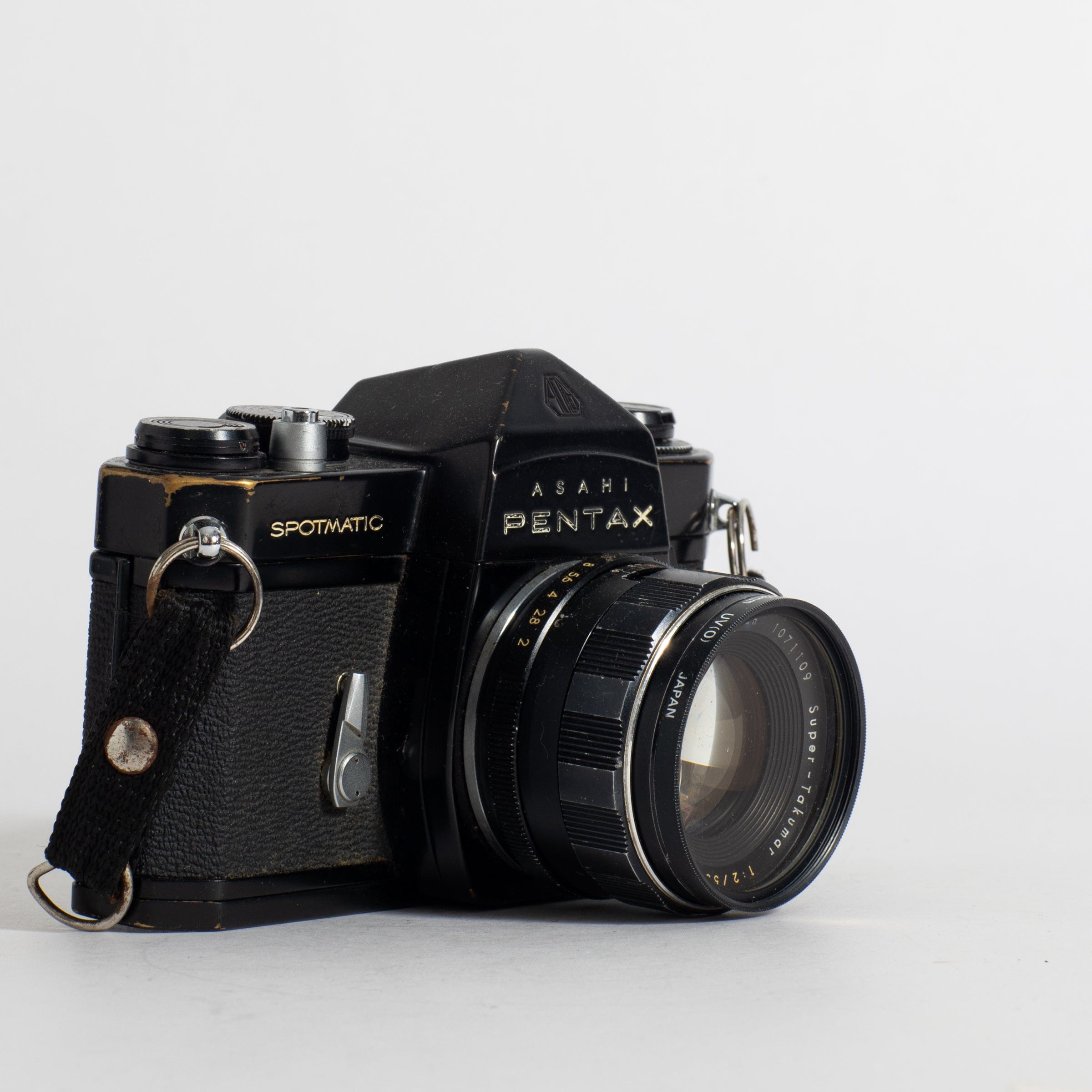 Black Honeywell Pentax Spotmatic SP w/ 55mm f/2 Super