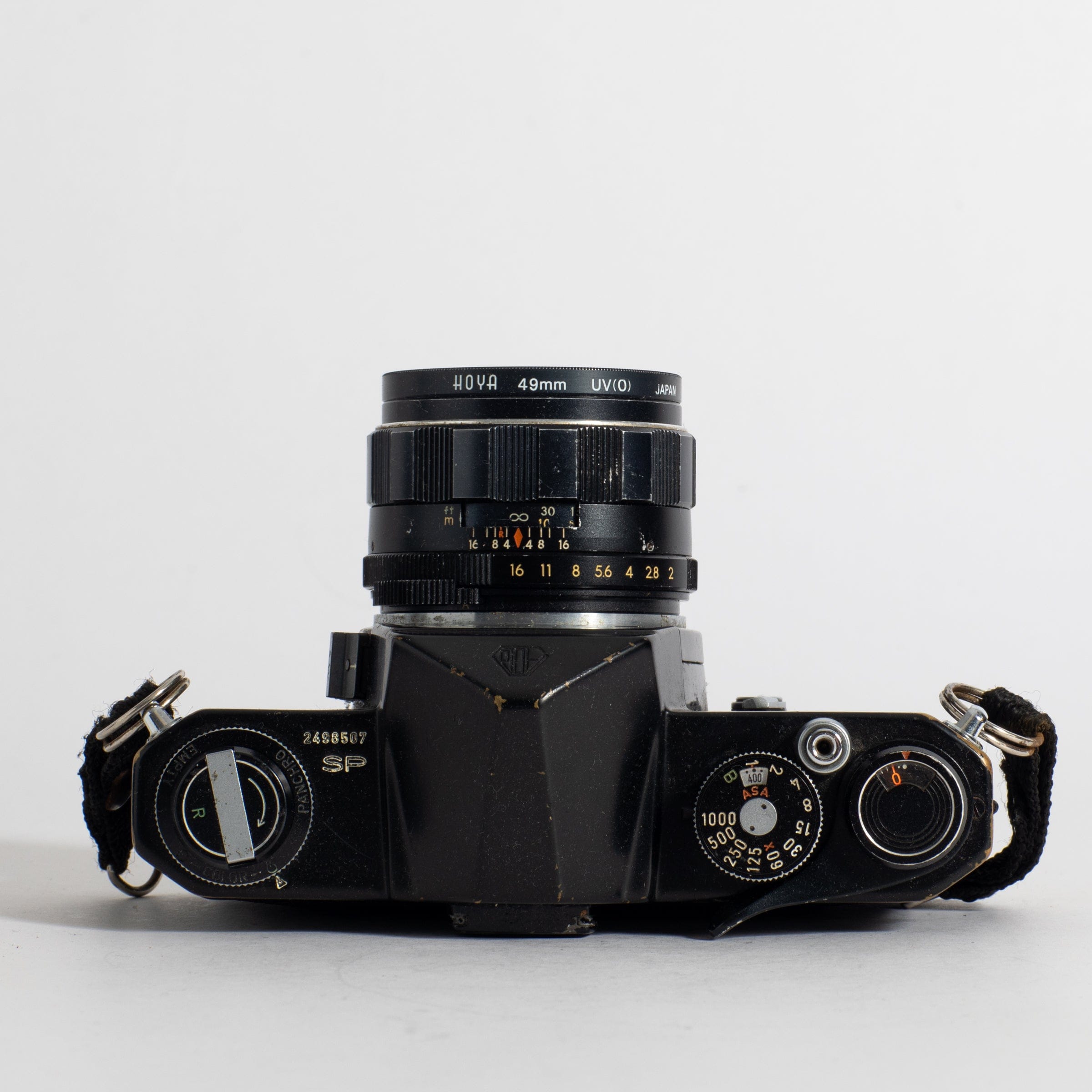 Black Honeywell Pentax Spotmatic SP w/ 55mm f/2 Super