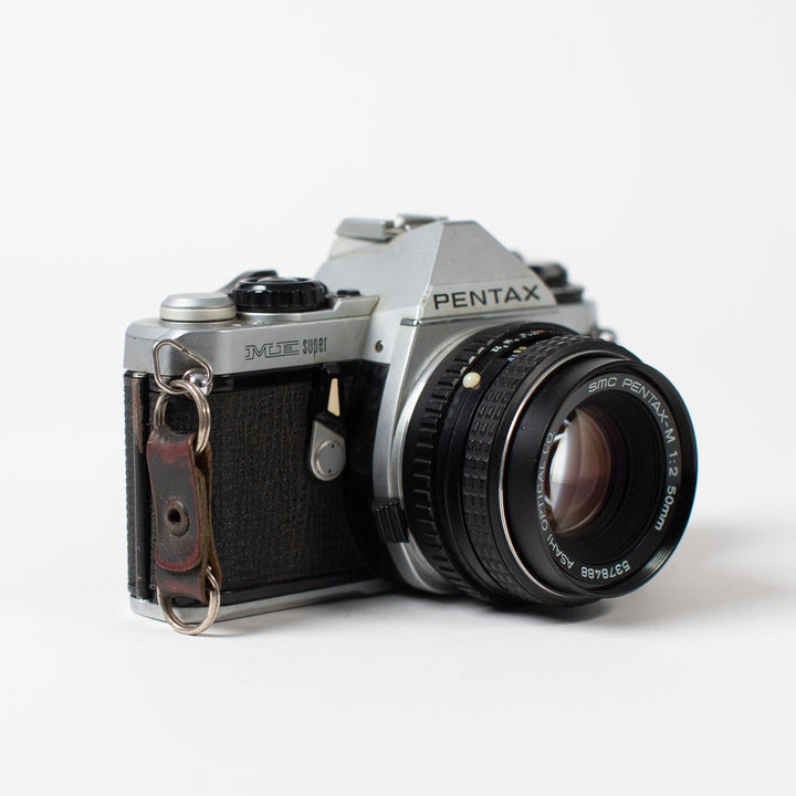 Pentax ME Super with Pentax-M 50mm f/2, fresh CLA!