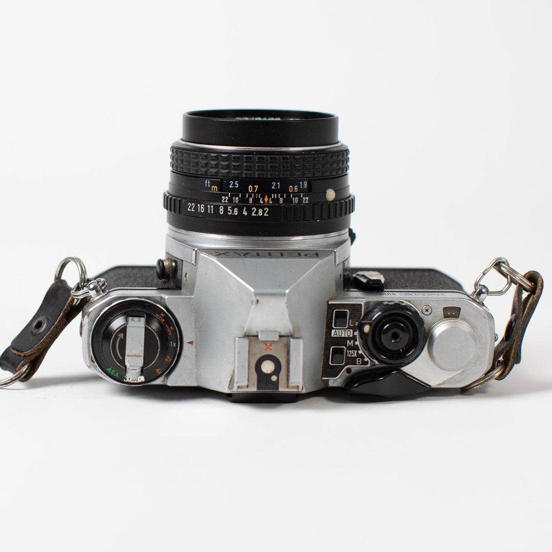 Pentax ME Super with Pentax-M 50mm f/2, fresh CLA!