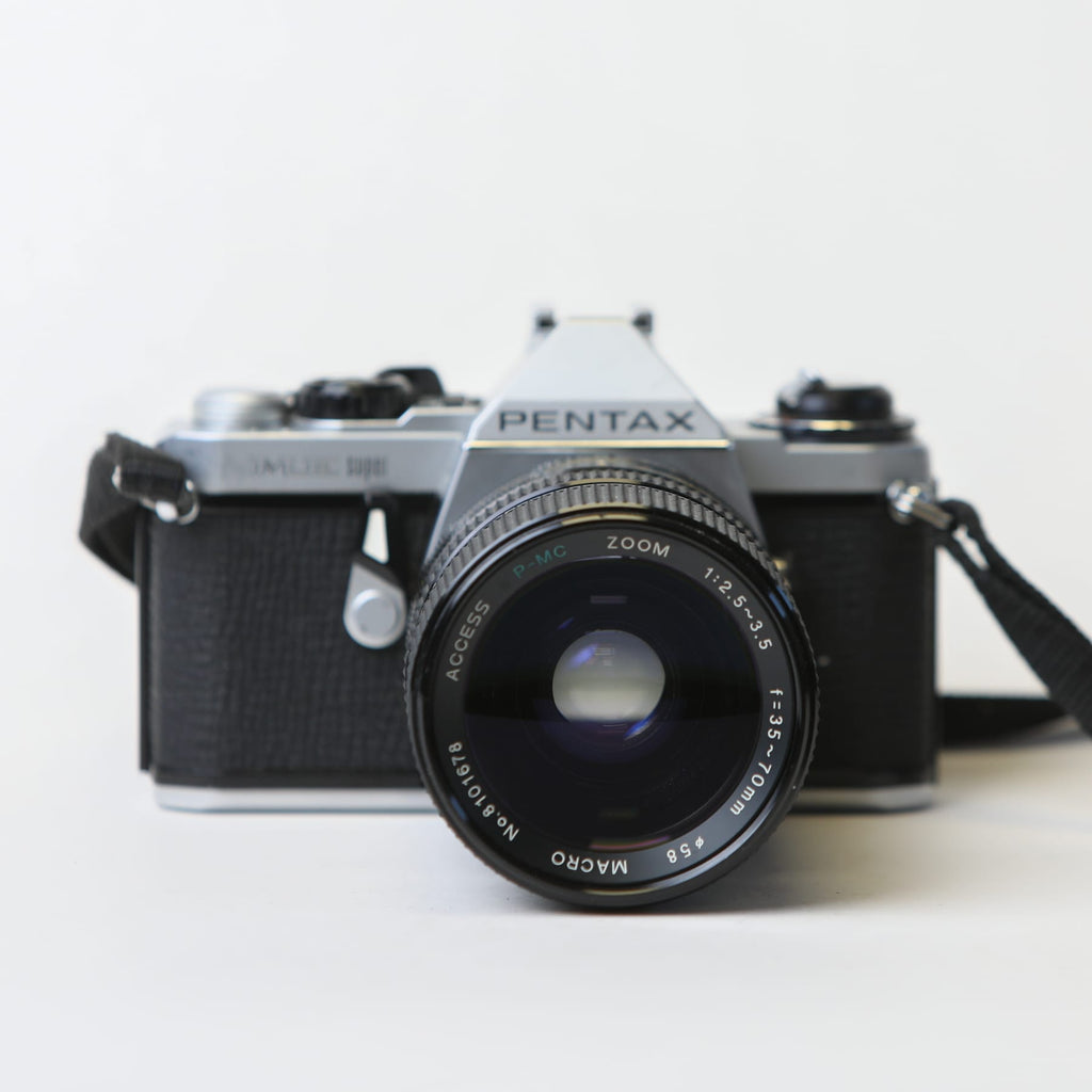 Pentax ME Super with 35-70mm zoom lens, fresh CLA! – Film Supply Club