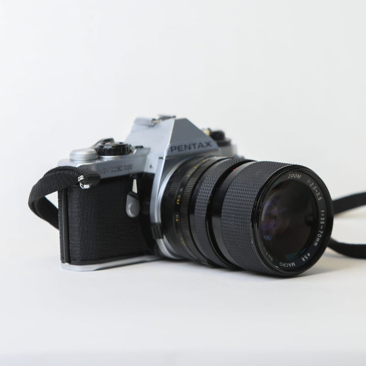 Pentax ME Super with 35-70mm zoom lens, fresh CLA!