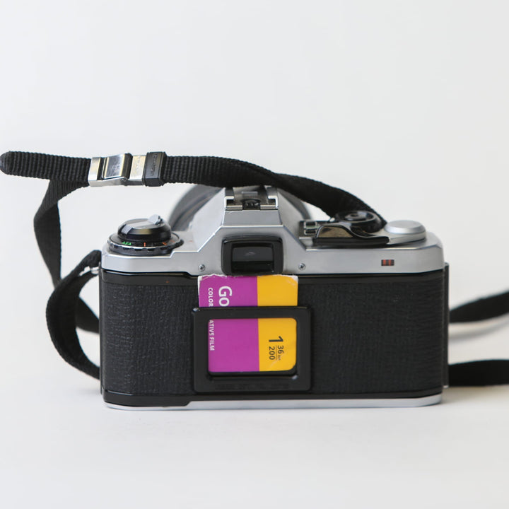 Pentax ME Super with 35-70mm zoom lens, fresh CLA!