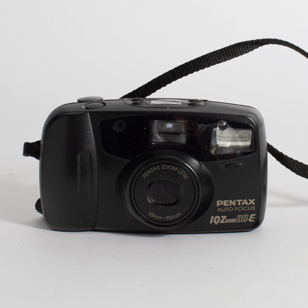 Pentax IQZoom 80-E with strap