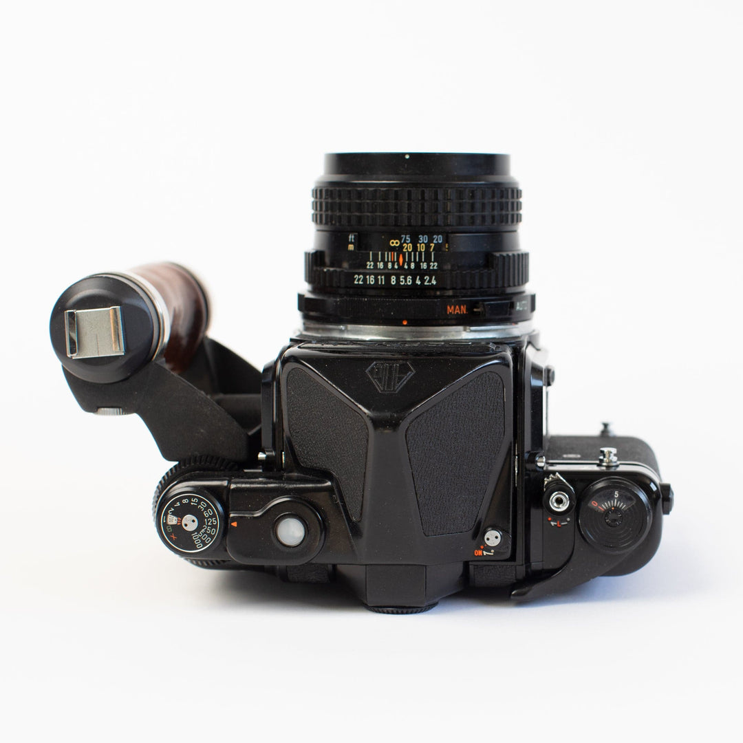 Asahi Pentax 67 MLU with 105mm f/2.4 Lens and TTL Prism Finder