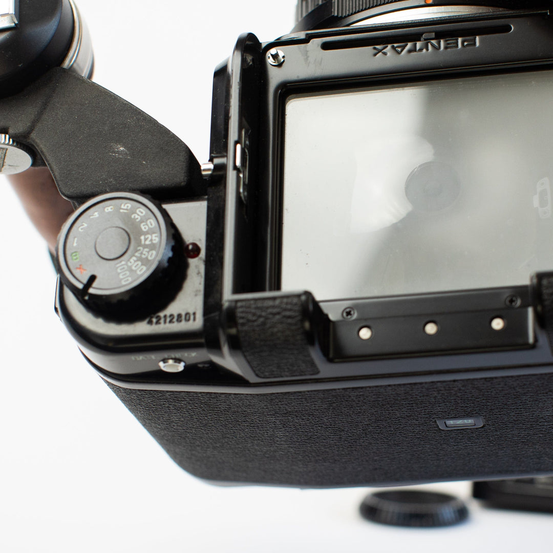 Asahi Pentax 67 MLU with 105mm f/2.4 Lens and TTL Prism Finder