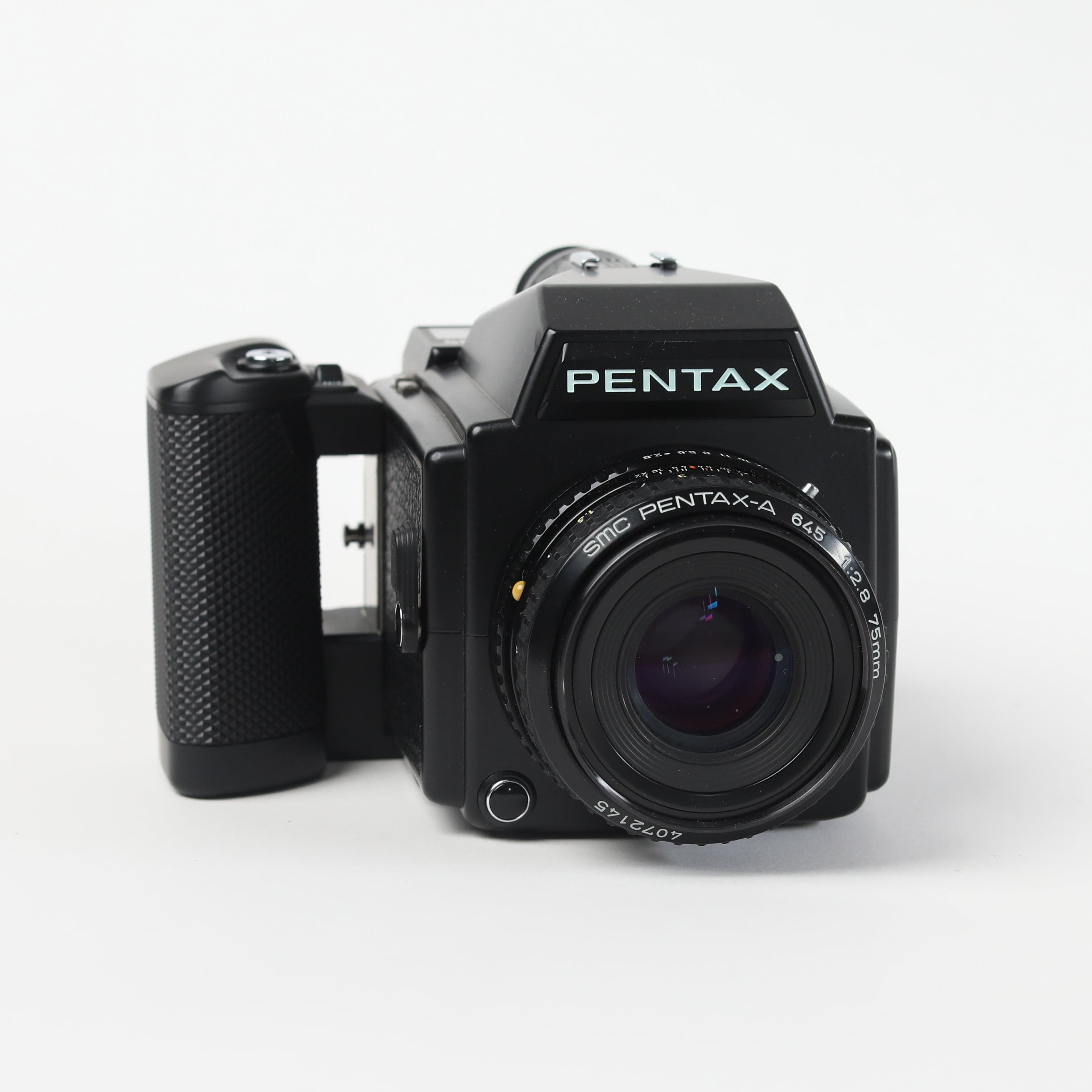 Pentax 645N with SMC Pentax-A 75mm f/2.8 Lens – Film Supply Club Pentax 645N with SMC Pentax-A 75mm f/2.8 Lens – Film Supply Club