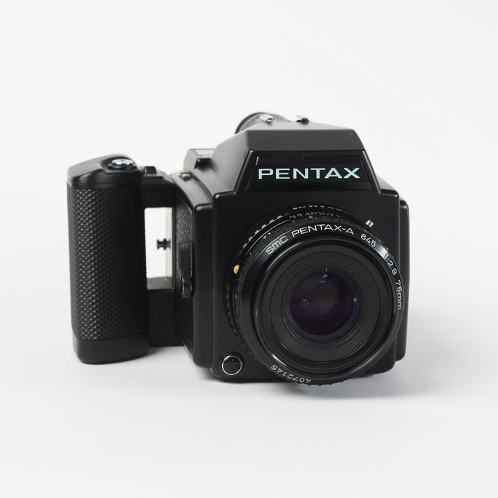 Pentax 645 with SMC Pentax-A 75mm f/2.8 Lens