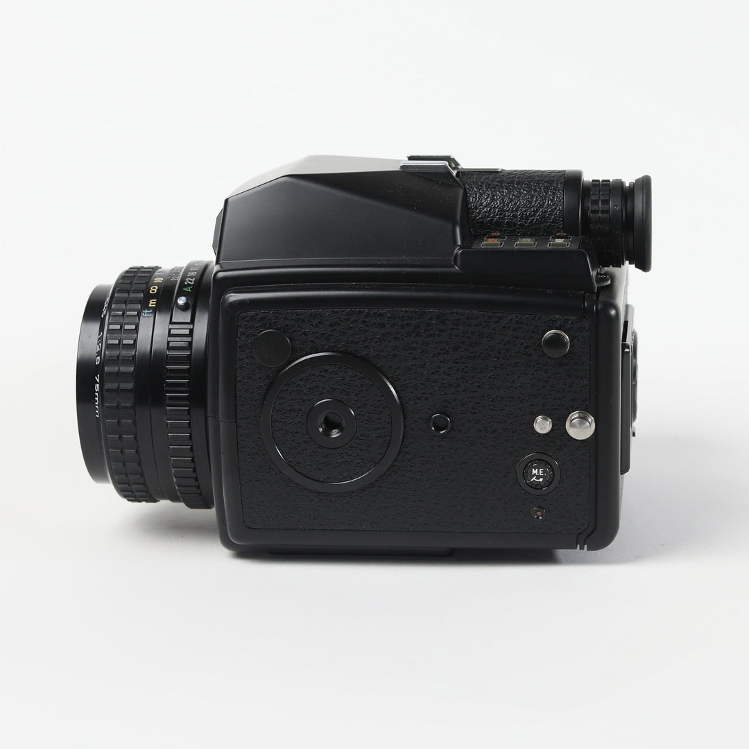 Pentax 645 with SMC Pentax-A 75mm f/2.8 Lens