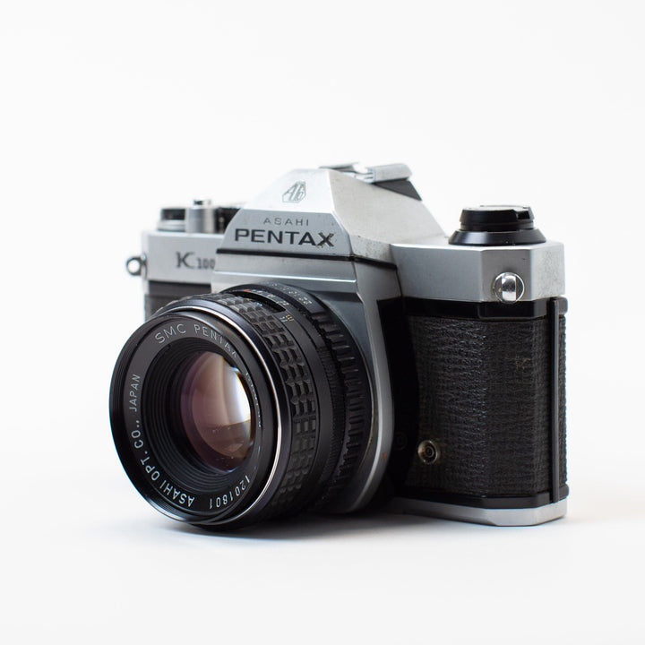 Pentax K1000 no. 7599794 with 55mm f/1.8 Lens, CLA'd 2024