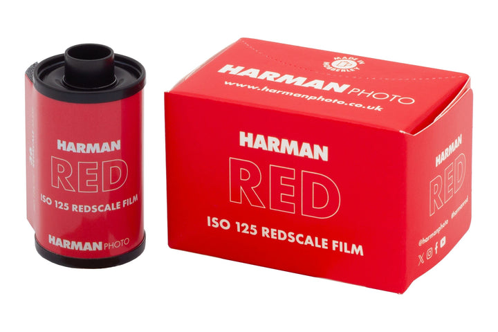 Harman RED, 35mm Format, C-41 Redscale Film (Single Roll)