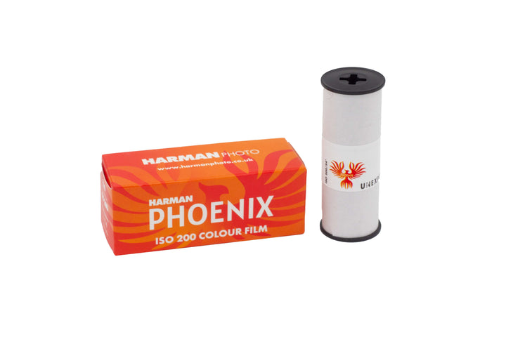 Harman Phoenix 200, 120 Format, C-41 Color Film (Single Roll)