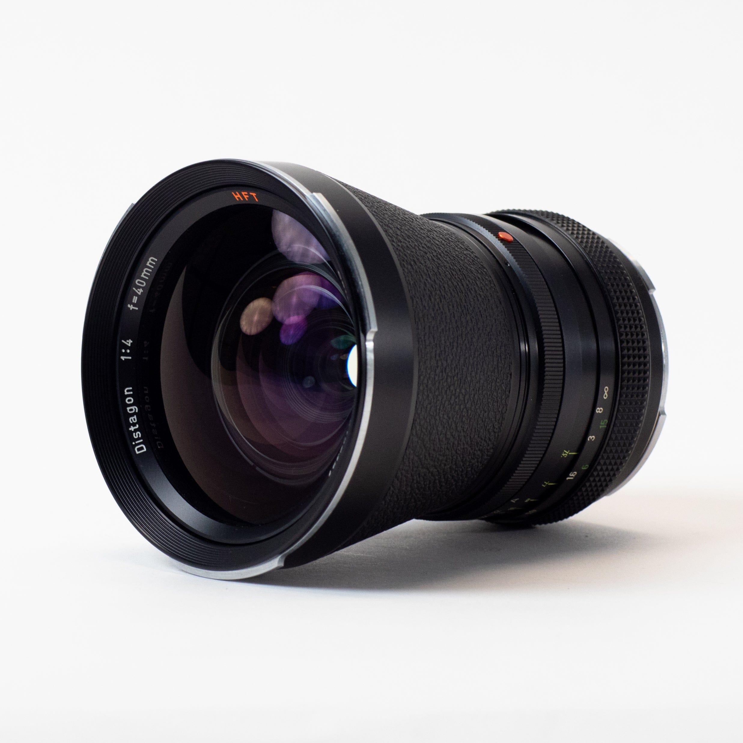 Carl Zeiss 40mm f/4 Distagon HFT for Rollei 6000 series SLR – Film