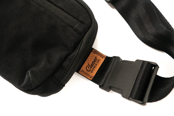 Clever Supply Co Sidekick Belt Bag - Black