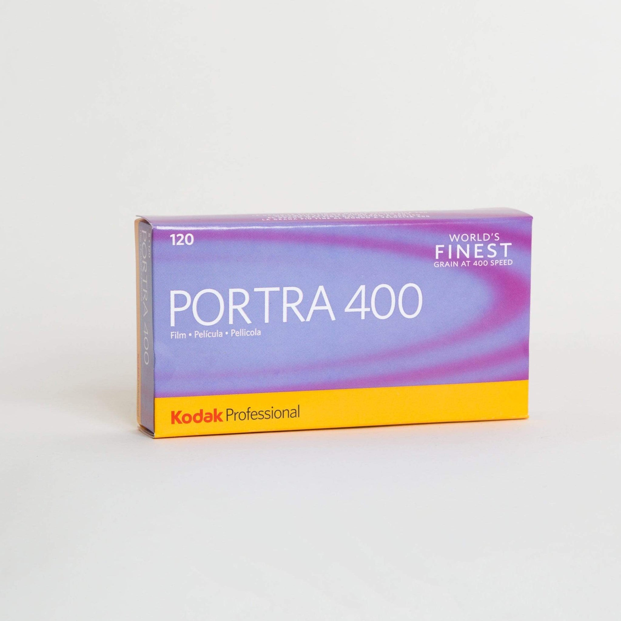 --Kodak Portra 400, 120 Medium Format, Color Film (Pro-Pack of 5 Rolls)--