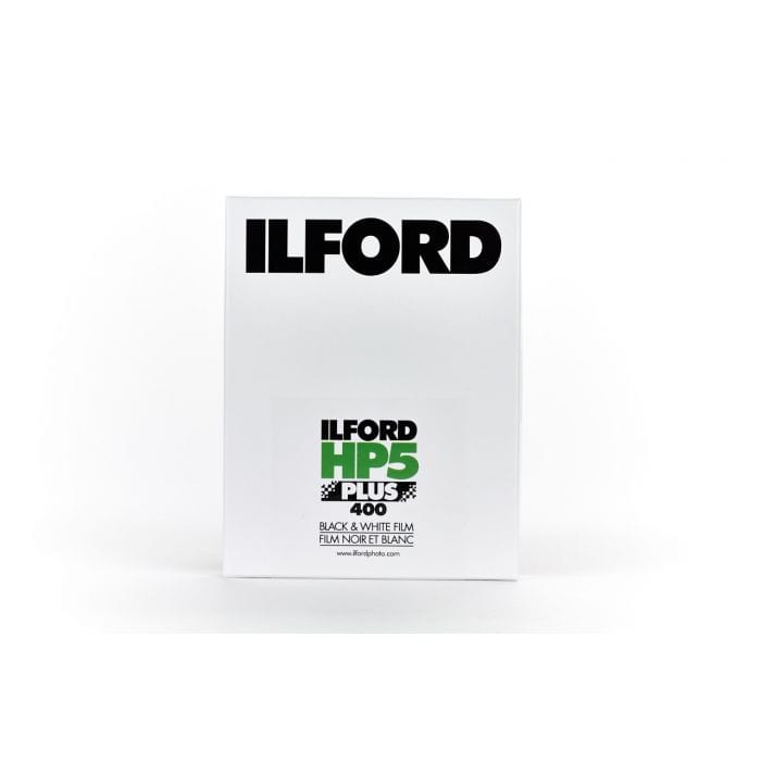Ilford HP5+, 4x5 Format, Black and White Film (25 sheets)