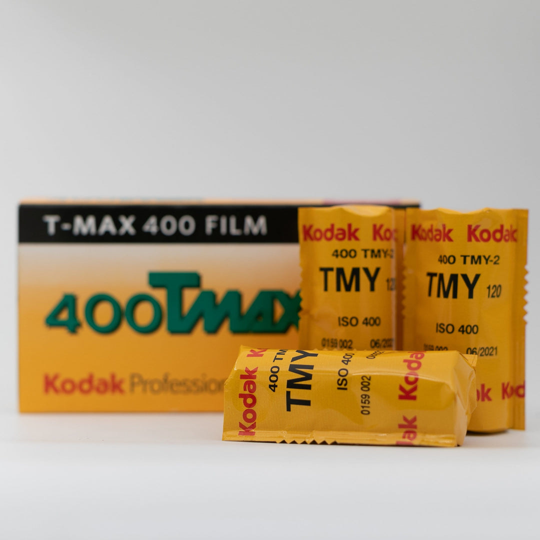 Kodak 400 Tmax TMY - 120 Medium Format Black and White Film - 5 Rolls