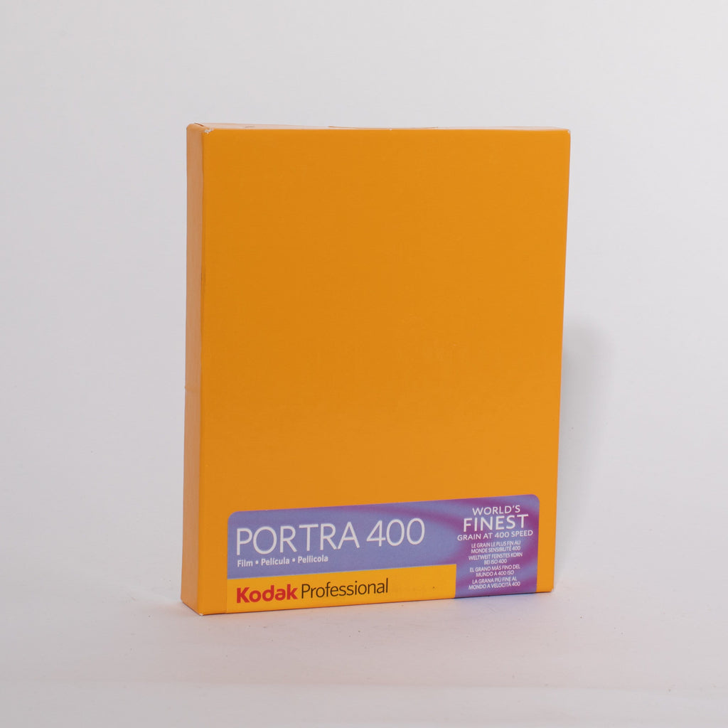 Kodak Portra 400 (Film négatif couleur, 400/27°, C-41, 4x5 inch, 10 feuilles