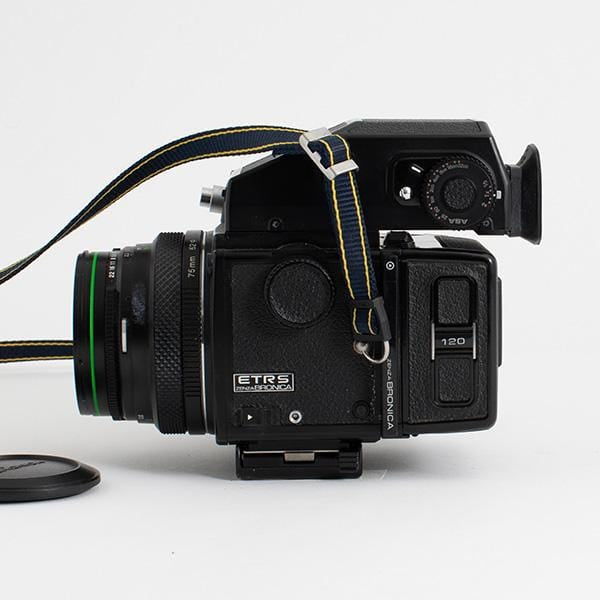 Zenza Bronica ETRS with 75mm F2.8 Lens and Grip