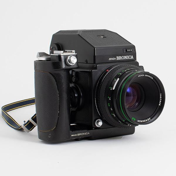 Zenza Bronica ETRS with 75mm F2.8 Lens and Grip