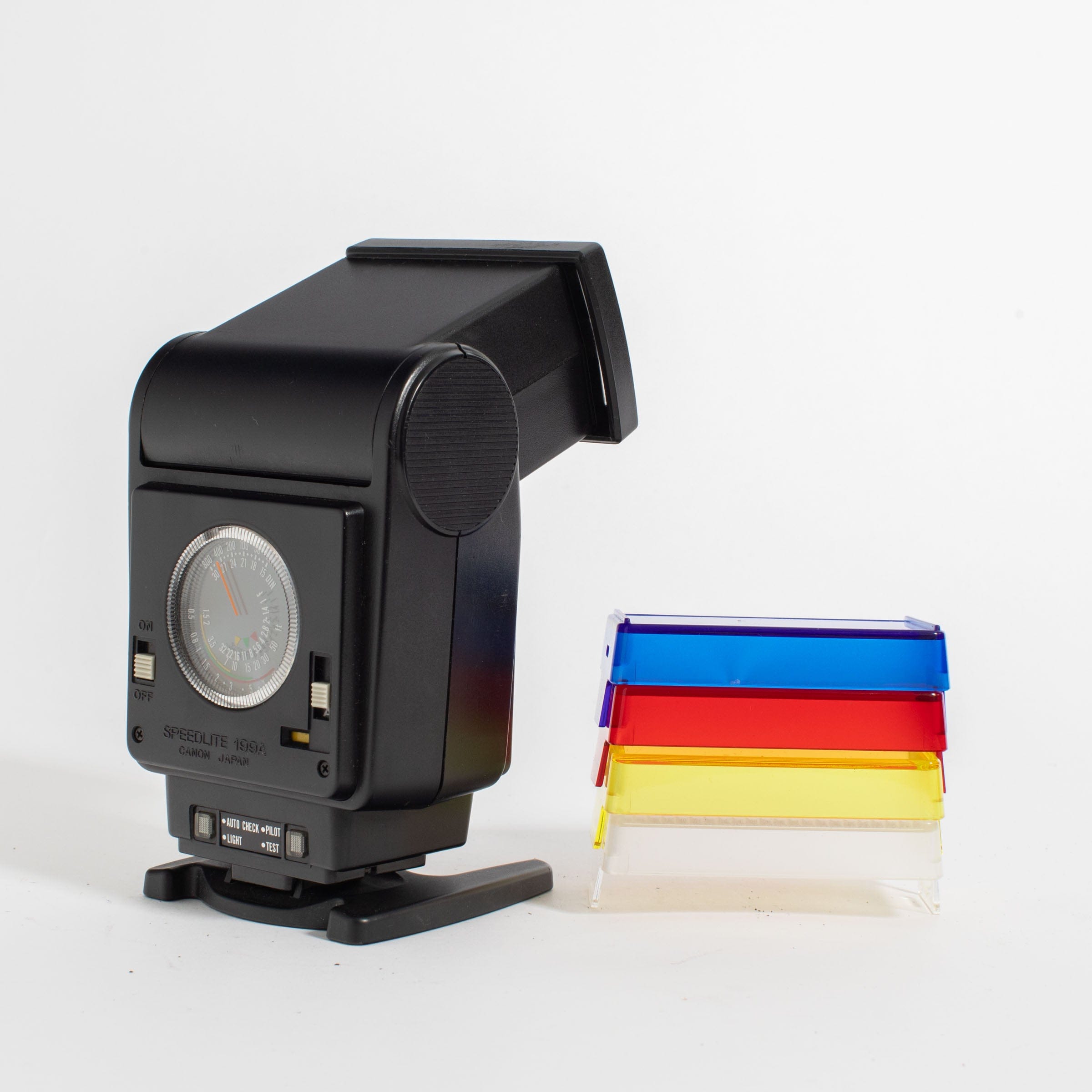Canon Speedlite 199A Flash with colored shades – Film Supply Club