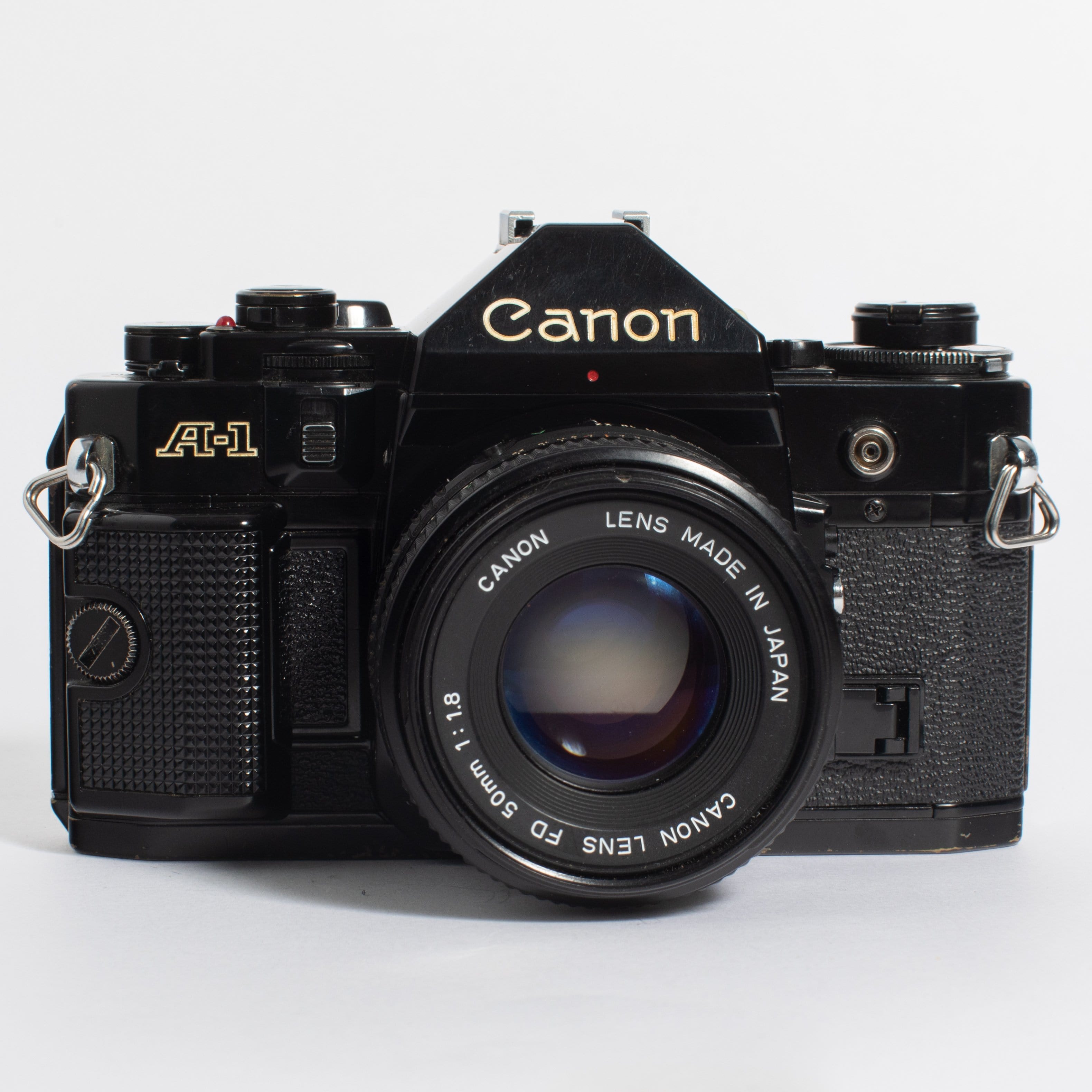Canon 50mm A-1 with Camera FD Film SLR f⁄1.8 A1 Lens 35mm 1.8