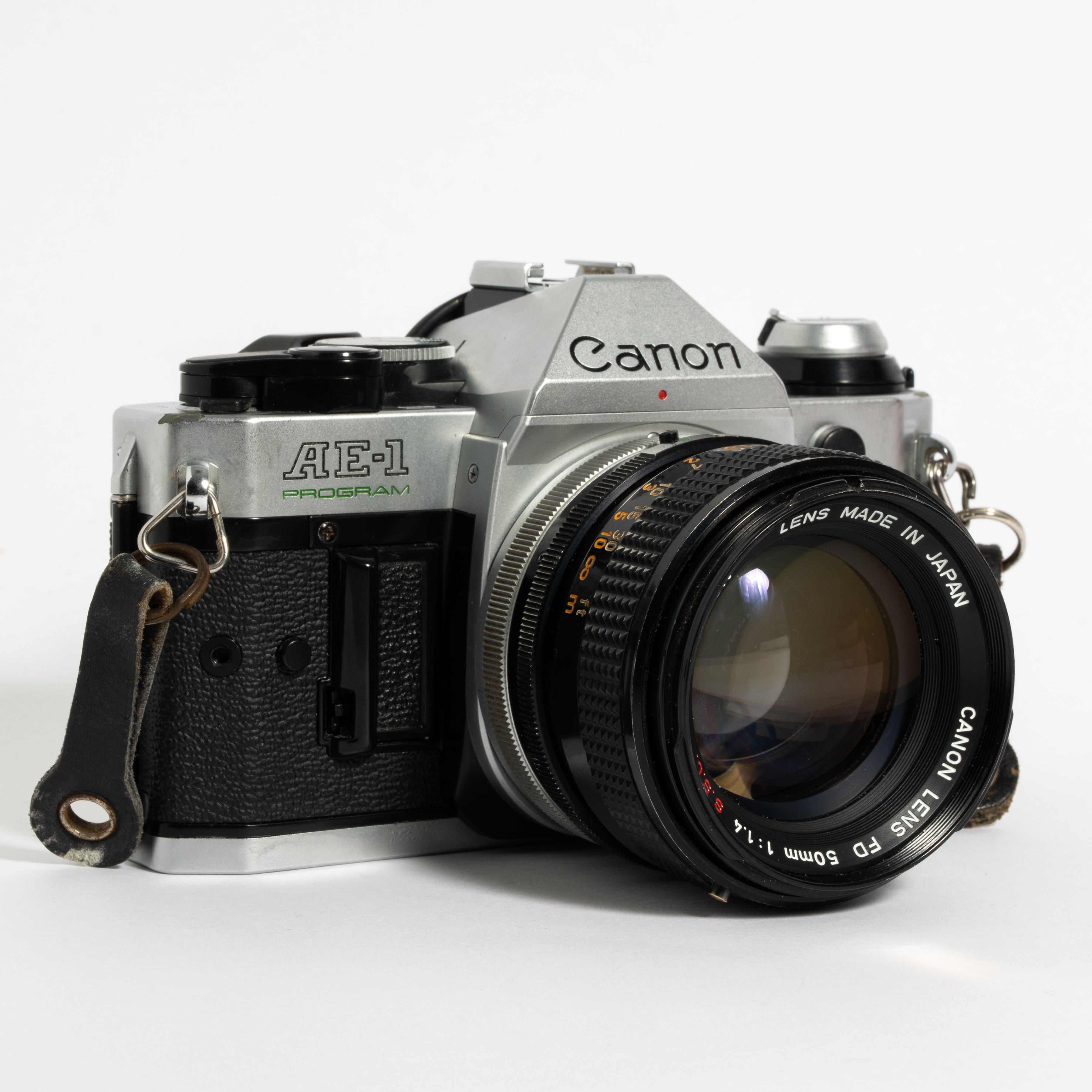 Canon AE-1 Program 50mm FD f/1.8 with Power Winder – Film Supply Club