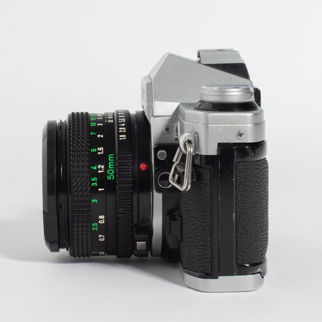 Canon AE-1 50mm FD f/1.8 & 35-200mm f/3.8-5.3 Lens