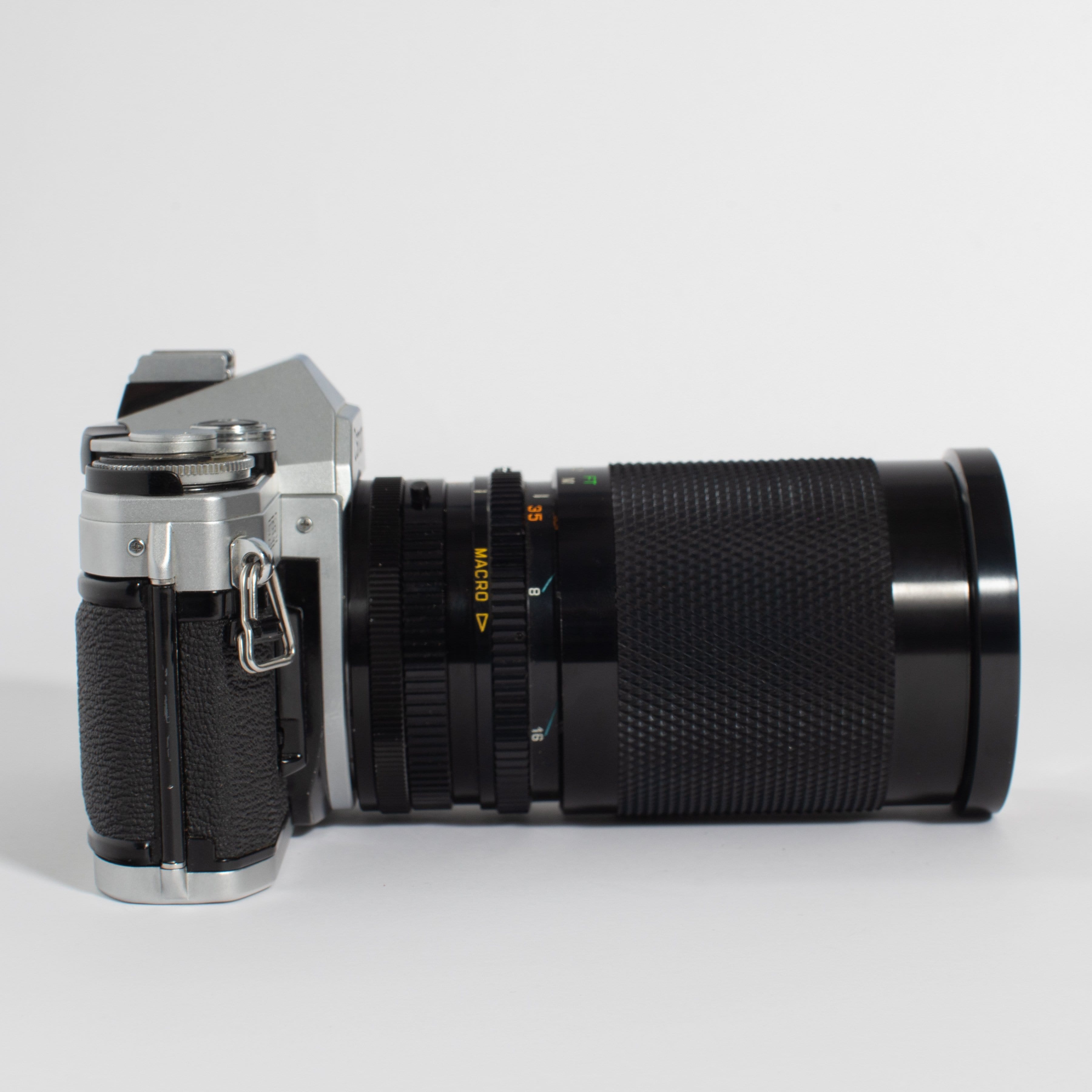 Canon AE-1 50mm FD f/1.8 & 35-200mm f/3.8-5.3 Lens – Film Supply Club